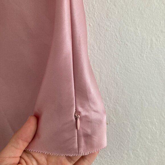 Vintage Jones Wear Surplice Babydoll Satin Tank Top Y2K 90s Fairy Whimsical 4 - Picture 4 of 10